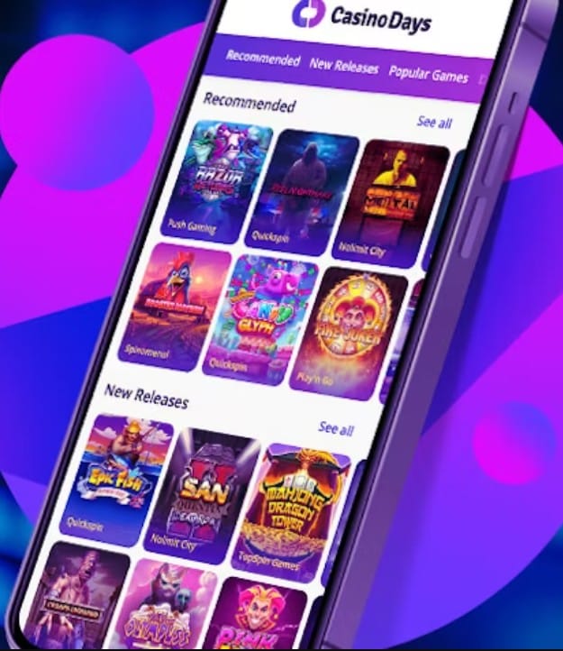 Casino Days Mobile App